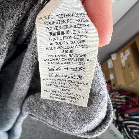 Sz S Free People $60 MSRP Preloved Cloud 9 Top - Picture 11 of 11